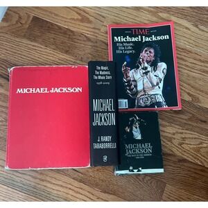 Michael Jackson Book Lot J Randy Taraborrelli TIME Special Edition Magazine 4pc